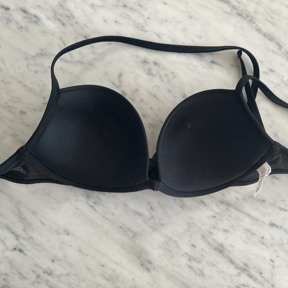 Black Bikini Top Push-Up Bra from Aerie - Picture 2 of 4